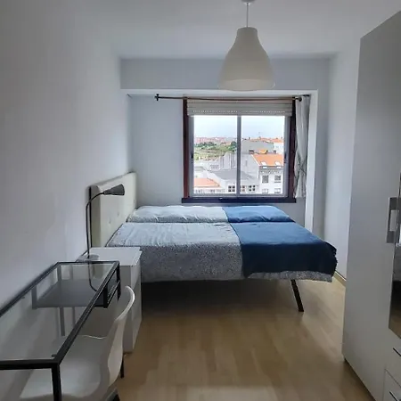 Lägenhet Sky Blue Cerca Playa Riazor *