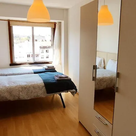 Sky Blue Cerca Playa Riazor 公寓 拉科鲁尼亚