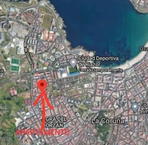 Sky Blue Cerca Playa Riazor A Coruña