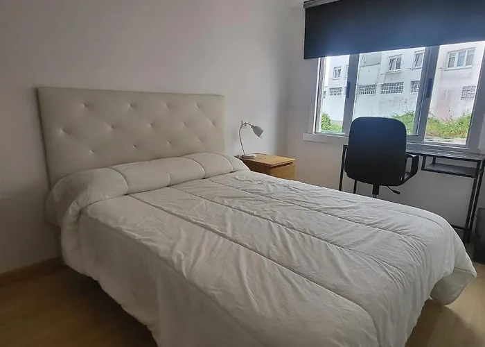 Apartman Sky Blue Cerca Playa Riazor A Coruña